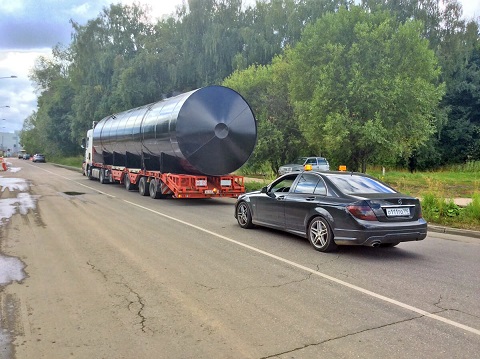 Резервуар горизонтальный стальной